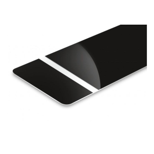 TroLase Foil 0,2 mm fényes Fekete/Fehér 305 x 610 mm / 139686 (kültéri)